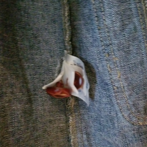 Lands End vintage Jean jacket sz 16, EUC - Picture 5 of 8